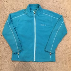 Kids Marmot Full Zip Fleece Sweater Large